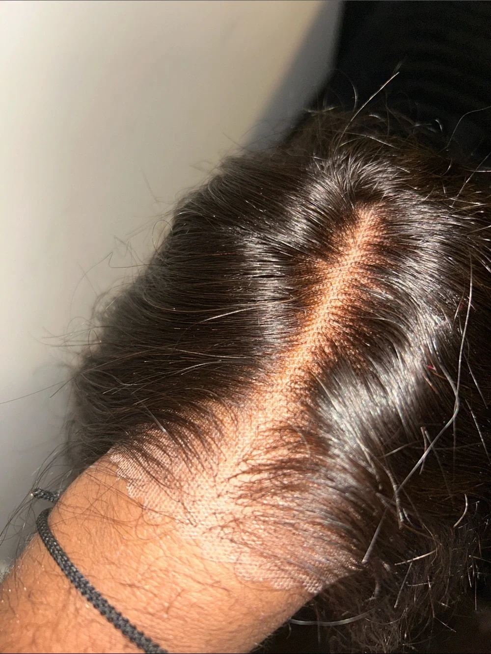 Natural Black Lace Frontal Closure - Women's Hair